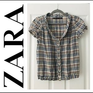 ZARA plaid shirt